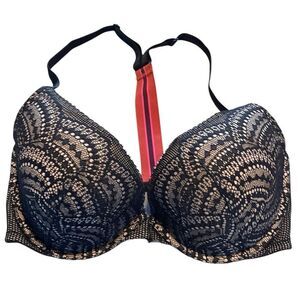 Victoria's Secret‎ Lace Very Sexy Lightly Lined Plunge Bra 34DDD